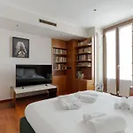 Apartmán Brera Quadrilocale Di Lusso Con Sauna